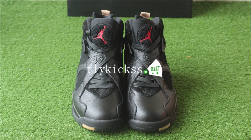 Authentic Air Jordan 8 Retro OVO Black